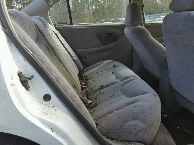 1G1NE52J5Y6276394 - 2000 CHEVROLET MALIBU LS WHITE photo 6