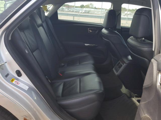 4T1BK1EB2DU036690 - 2013 TOYOTA AVALON BAS Gümüş foto 6
