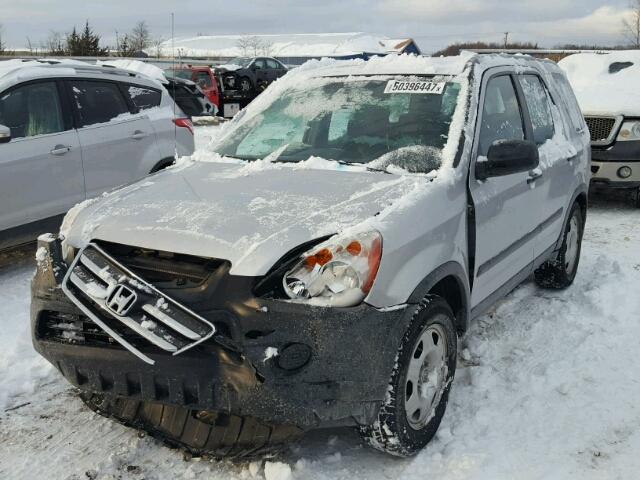 SHSRD68516U402854 - 2006 HONDA CR-V LX SILVER photo 2