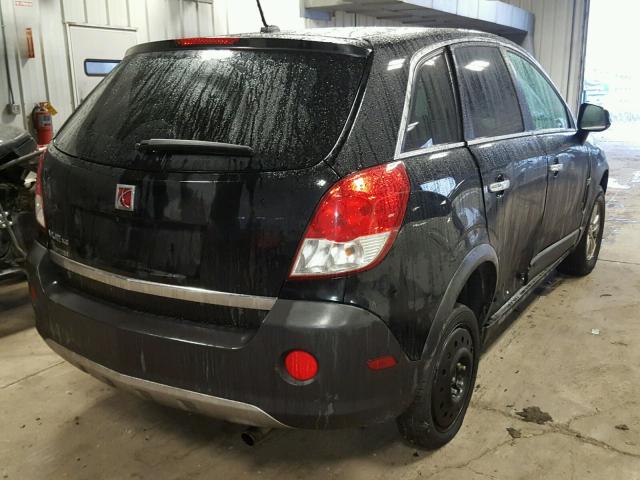 3GSCL33P78S619072 - 2008 SATURN VUE XE BLACK photo 4