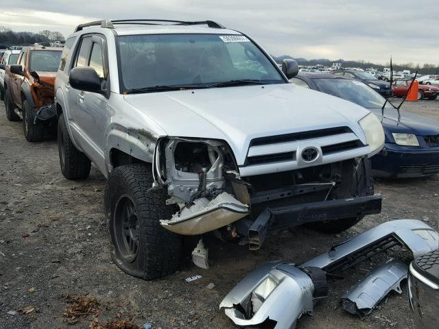 JTEBU14R230014980 - 2003 TOYOTA 4RUNNER SR SILVER photo 1