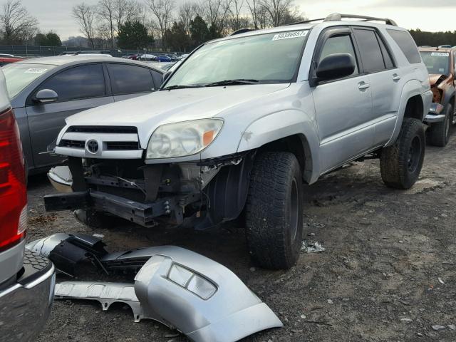 JTEBU14R230014980 - 2003 TOYOTA 4RUNNER SR SILVER photo 2