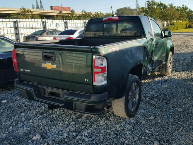 1GCHTCE38G1172232 - 2016 CHEVROLET COLORADO L GREEN photo 4