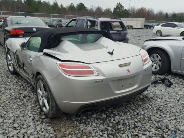 1G8MG35X18Y109174 - 2008 SATURN SKY REDLIN SILVER photo 3