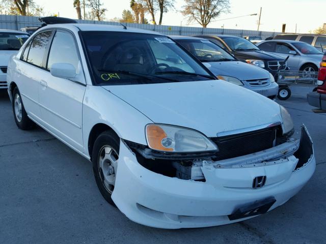 JHMES96693S012364 - 2003 HONDA CIVIC HYBR WHITE photo 1