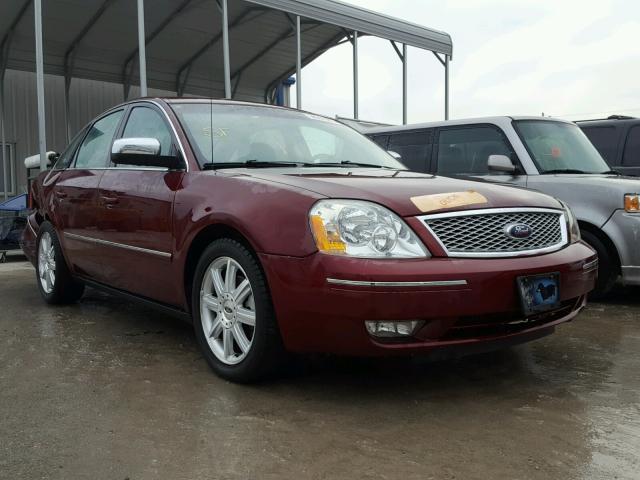 1FAFP25136G125096 - 2006 FORD FIVE HUNDR MAROON photo 1