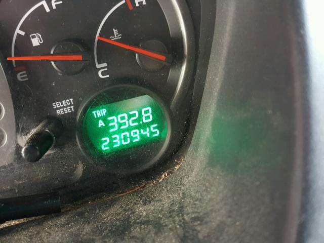 5FNYF184X5B055904 - 2005 HONDA PILOT EX BLUE photo 8