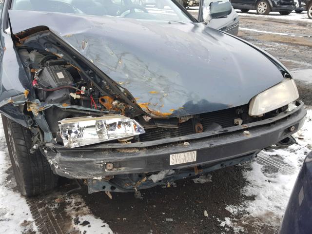 1HGCD7252TA018888 - 1996 HONDA ACCORD EX GREEN photo 7