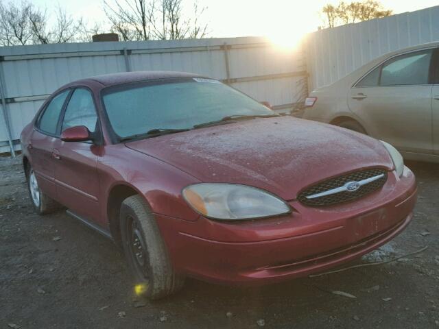 1FAFP55U91G171651 - 2001 FORD TAURUS SES RED photo 1