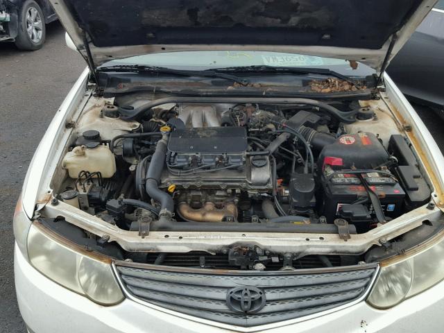 2T1CF22P22C569829 - 2002 TOYOTA CAMRY SOLA WHITE photo 7