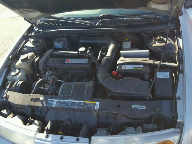 1G8ZK52702Z275949 - 2002 SATURN SL2 SILVER photo 7