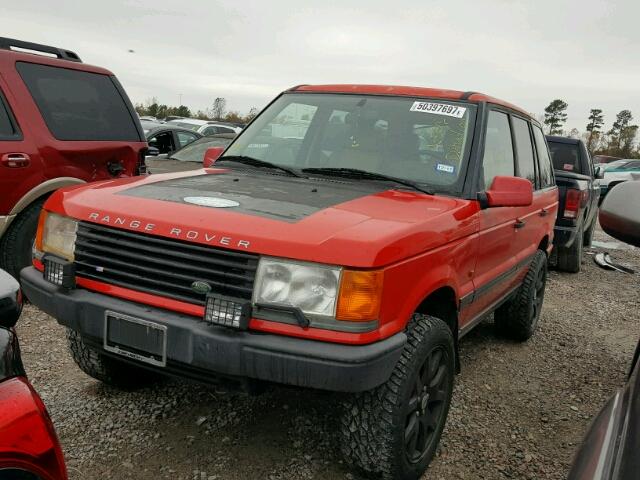 SALPV1444VA364984 - 1997 LAND ROVER RANGE ROVE RED photo 2