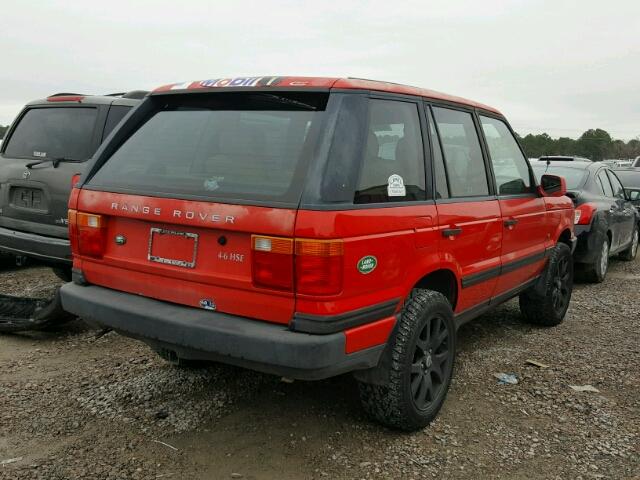 SALPV1444VA364984 - 1997 LAND ROVER RANGE ROVE RED photo 4