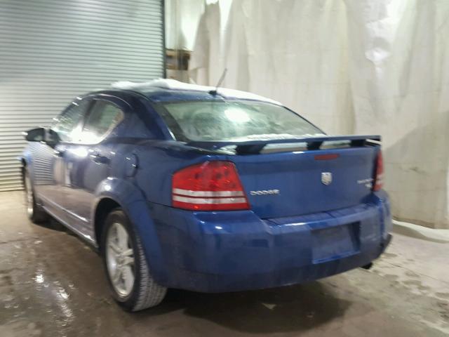 1B3CC5FB3AN144206 - 2010 DODGE AVENGER R/ BLUE photo 3