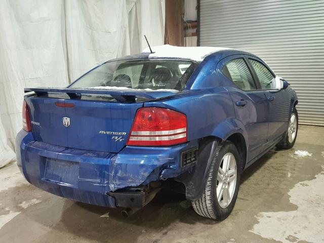 1B3CC5FB3AN144206 - 2010 DODGE AVENGER R/ BLUE photo 4