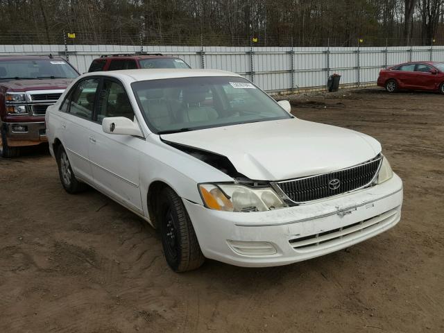 4T1BF28B12U209375 - 2002 TOYOTA AVALON XL WHITE photo 1