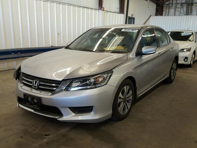 1HGCR2F30FA123110 - 2015 HONDA ACCORD LX SILVER photo 2