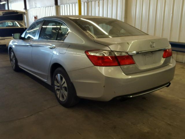 1HGCR2F30FA123110 - 2015 HONDA ACCORD LX SILVER photo 3