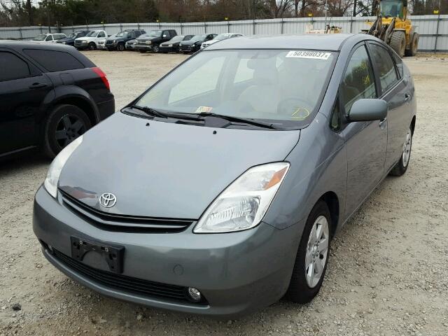 JTDKB20U940102730 - 2004 TOYOTA PRIUS GRAY photo 2