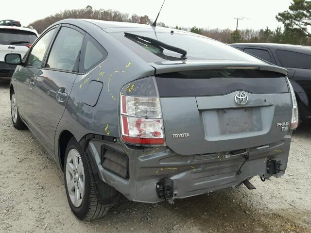 JTDKB20U940102730 - 2004 TOYOTA PRIUS GRAY photo 3