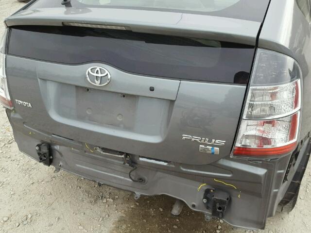 JTDKB20U940102730 - 2004 TOYOTA PRIUS GRAY photo 9