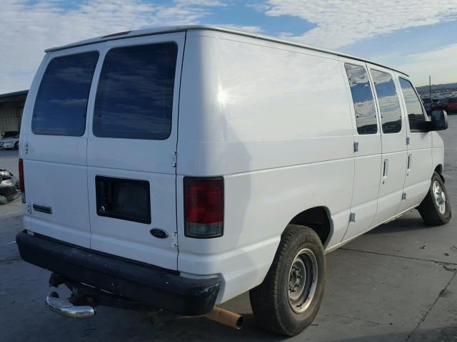 1FTNE24L07DB09312 - 2007 FORD ECONOLINE WHITE photo 4