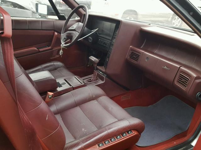 1G6VR3177JU100456 - 1988 CADILLAC ALLANTE SILVER photo 5