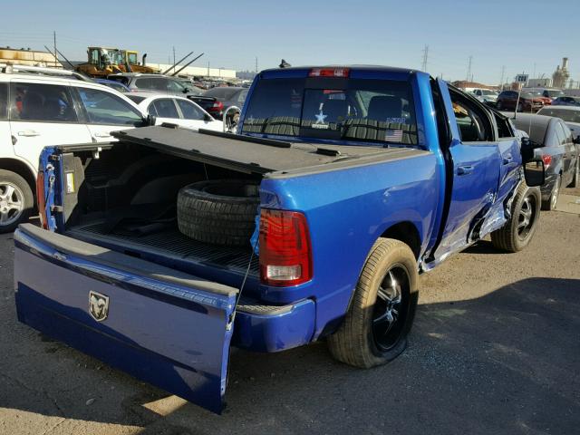 1C6RR6MT5ES364762 - 2014 RAM 1500 SPORT BLUE photo 4