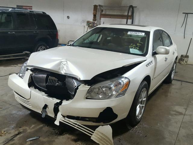 1G4HR57Y87U227565 - 2007 BUICK LUCERNE CX WHITE photo 2