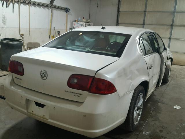 1G4HR57Y87U227565 - 2007 BUICK LUCERNE CX WHITE photo 4