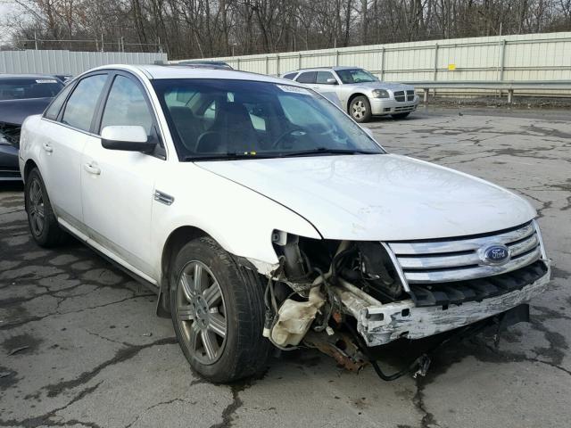 1FAHP24W48G116478 - 2008 FORD TAURUS SEL WHITE photo 1