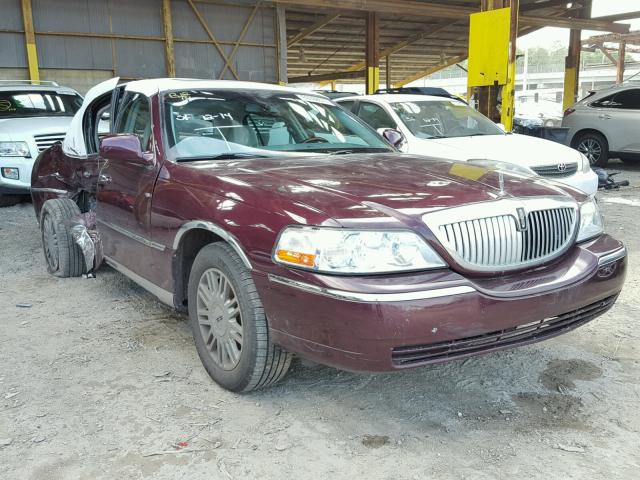 1LNHM82V57Y639738 - 2007 LINCOLN TOWN CAR S PURPLE photo 1