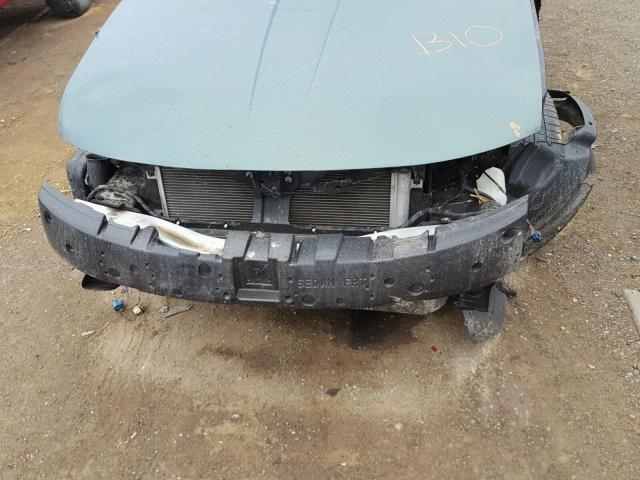 1G8AJ55F37Z205050 - 2007 SATURN ION LEVEL GREEN photo 7