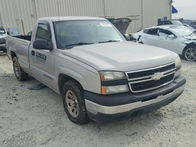 3GCEC14X47G255928 - 2007 CHEVROLET SILVERADO SILVER photo 1