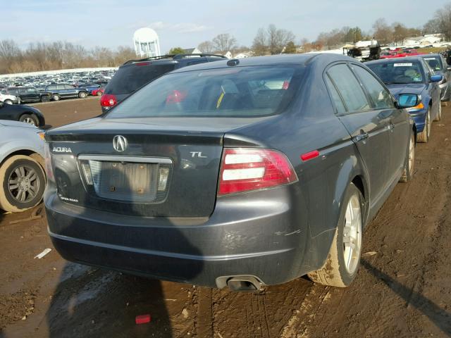 19UUA66257A026867 - 2007 ACURA TL GRAY photo 4