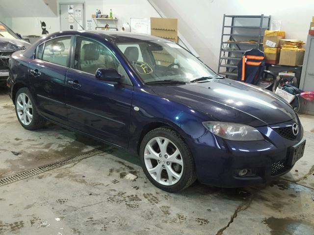 JM1BK32F891240720 - 2009 MAZDA 3 I BLUE photo 1