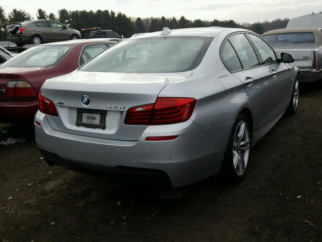 WBA5B3C58FD544804 - 2015 BMW 535 XI Plata foto 4