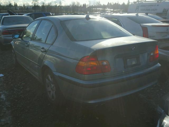 WBAEU33405PR15601 - 2005 BMW 325 XI GREEN photo 3
