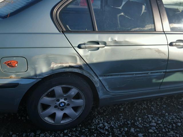 WBAEU33405PR15601 - 2005 BMW 325 XI GREEN photo 9