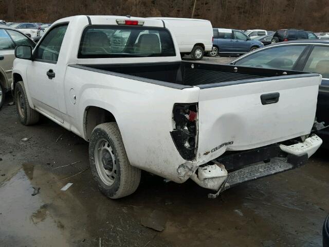 1GCCSBFE7C8160128 - 2012 CHEVROLET COLORADO WHITE photo 3