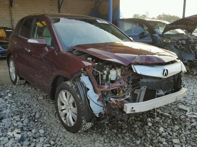 5J8TB2H2XBA000627 - 2011 ACURA RDX BURGUNDY photo 1