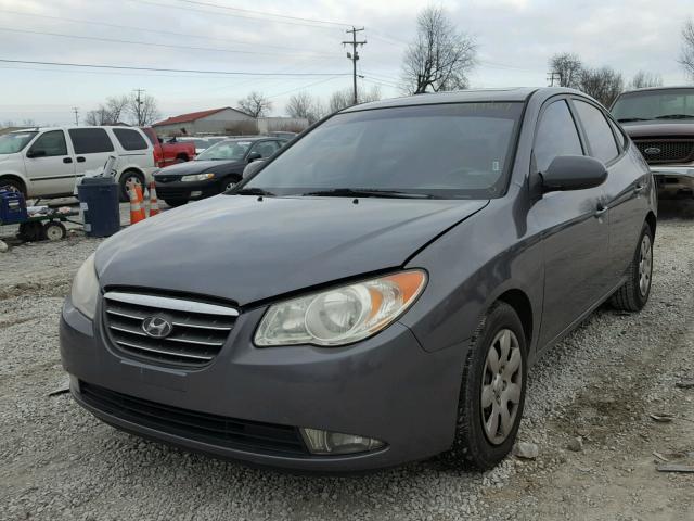 KMHDU46D88U349866 - 2008 HYUNDAI ELANTRA GL CHARCOAL photo 2