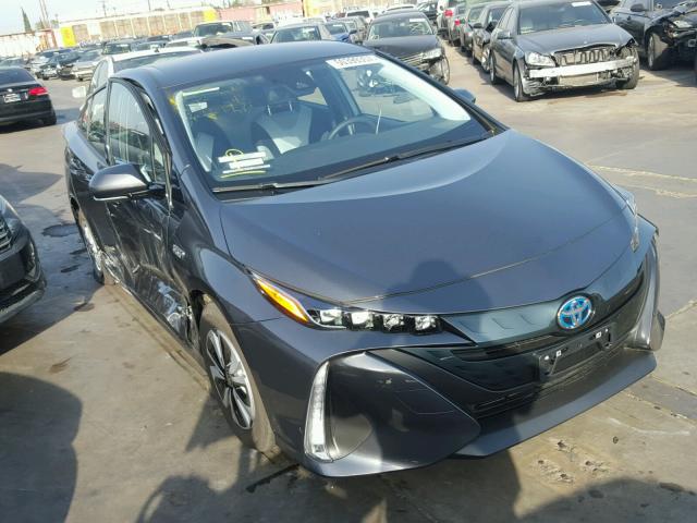 JTDKARFPXH3039512 - 2017 TOYOTA PRIUS PRIM ნაცრისფერი ფოტო 1