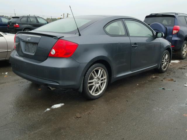 JTKDE167350025357 - 2005 TOYOTA SCION TC 灰色 照片 4