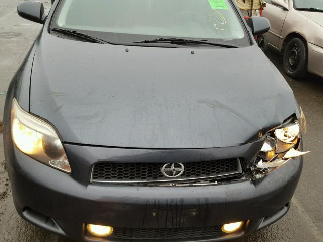 JTKDE167350025357 - 2005 TOYOTA SCION TC 灰色 照片 7