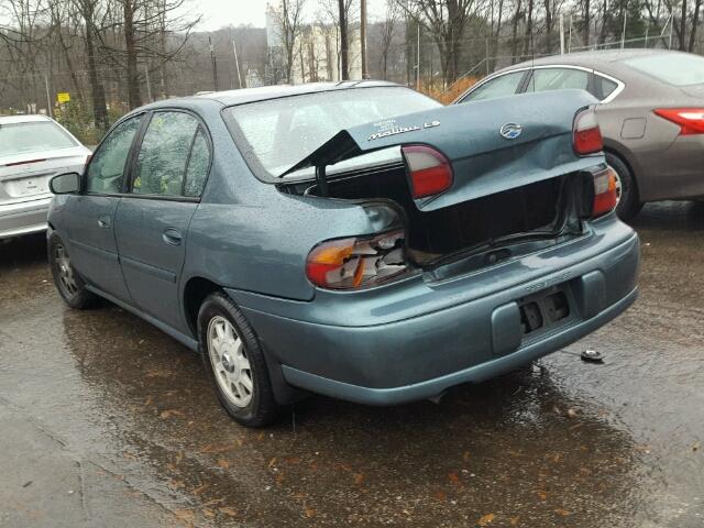 1G1NE52MXWY126003 - 1998 CHEVROLET MALIBU LS 绿色 照片 3