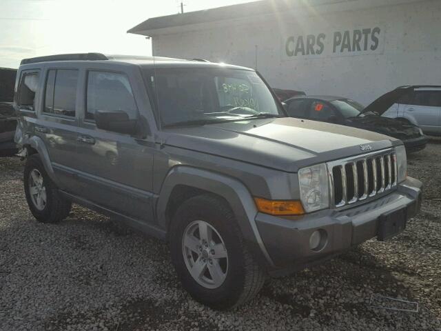 1J8HG48K18C141755 - 2008 JEEP COMMANDER CHARCOAL photo 1