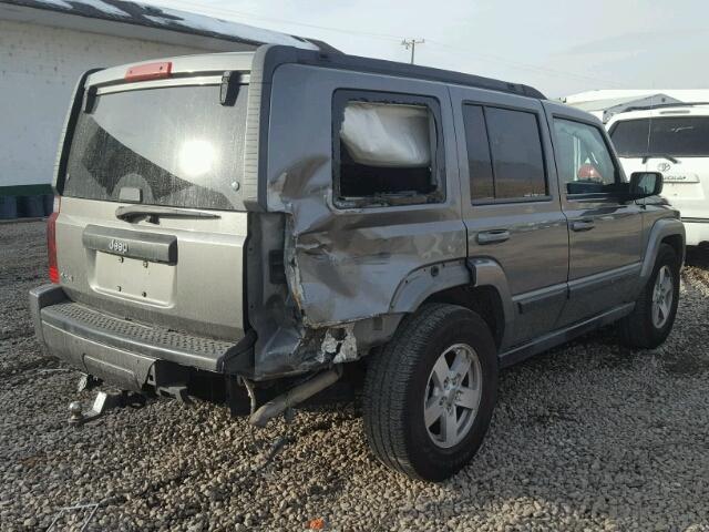1J8HG48K18C141755 - 2008 JEEP COMMANDER გრაფიტი ფოტო 4