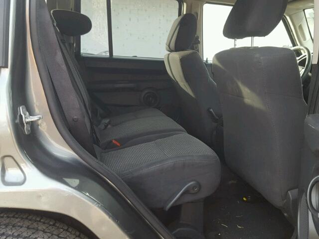 1J8HG48K18C141755 - 2008 JEEP COMMANDER გრაფიტი ფოტო 6