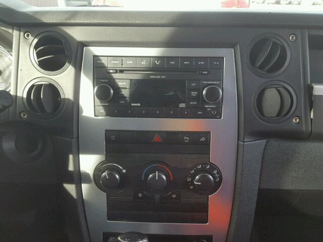 1J8HG48K18C141755 - 2008 JEEP COMMANDER გრაფიტი ფოტო 9